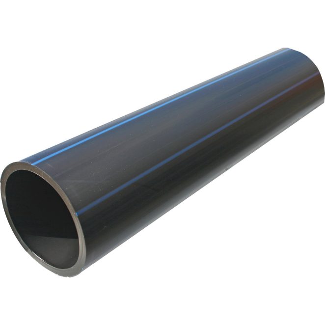 PE 100RC pipe blue stripe