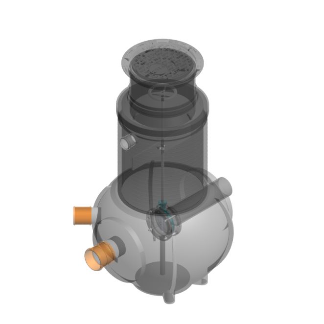 Näytteenottokaivo BYFLOW separator