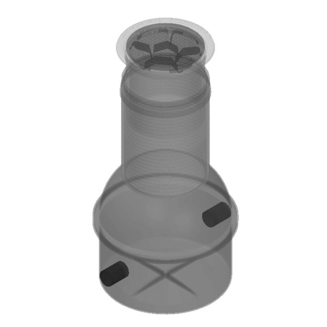 Salaojan tarkastuskaivo SOK 800-500