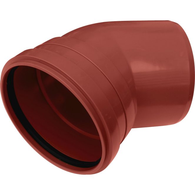 PP Sewage bend redbrown Eurosocket